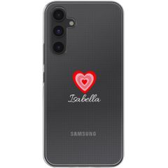 Hoesje met eigen foto en/of tekst Samsung Galaxy A54 (5G) - Hartje