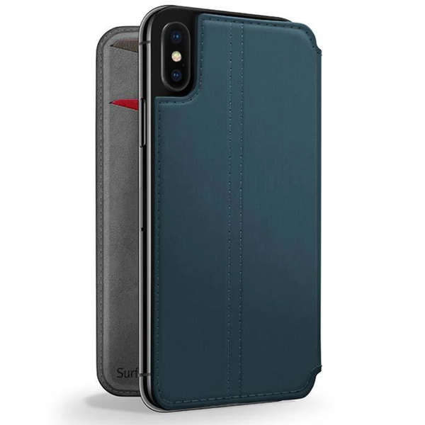 Twelve South SurfacePad Bookcase iPhone Xs / X - Blauw