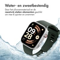 imoshion Siliconen bandje Xiaomi Smart Band 9 / 8 Pro / Redmi Watch 6 / 5 / 4 - Donkergroen