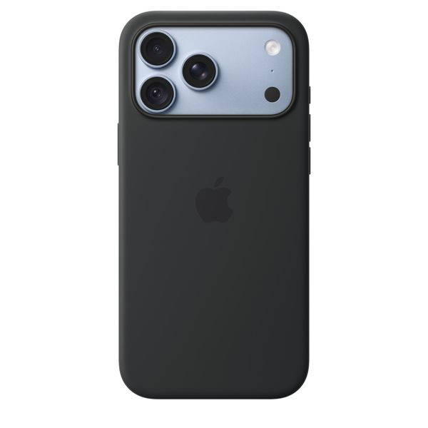 Apple Siliconenhoesje met MagSafe Apple iPhone 18 Pro Max - Black