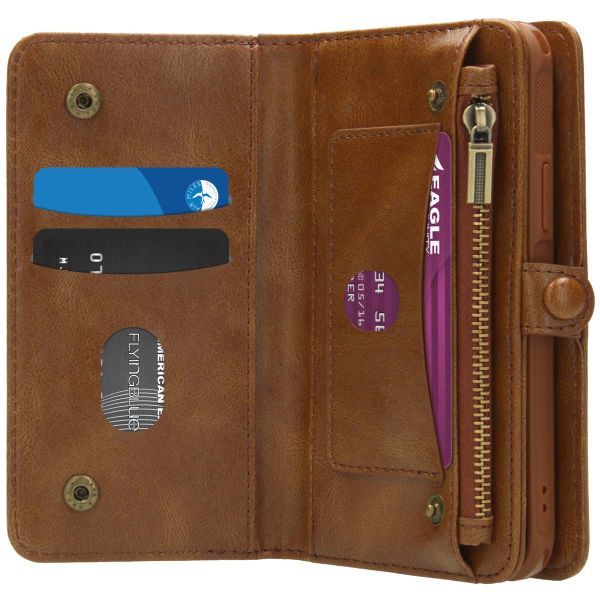 imoshion 2-in-1 Wallet Bookcase Samsung Galaxy S21 FE - Bruin