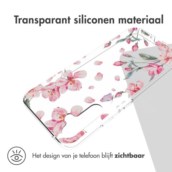 imoshion Design hoesje Samsung Galaxy A34 (5G) - Blossom Watercolor