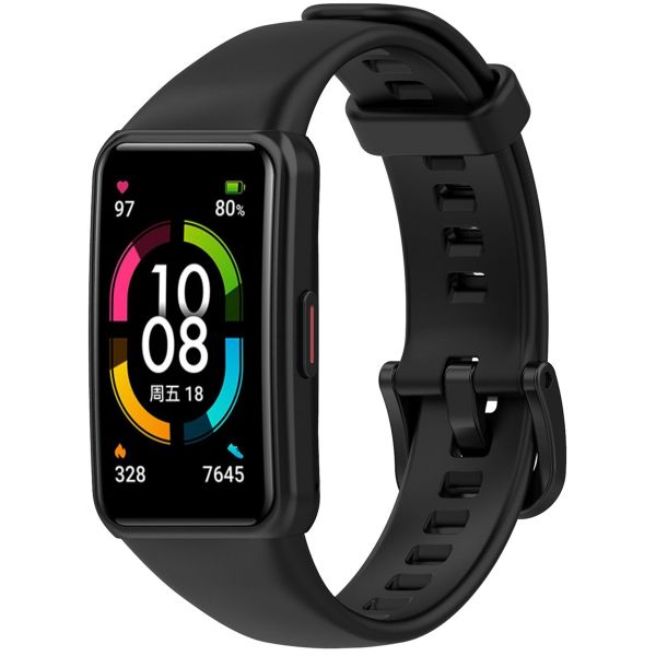 imoshion Siliconen bandje Huawei Band 6 / Honor Band 6 - Zwart