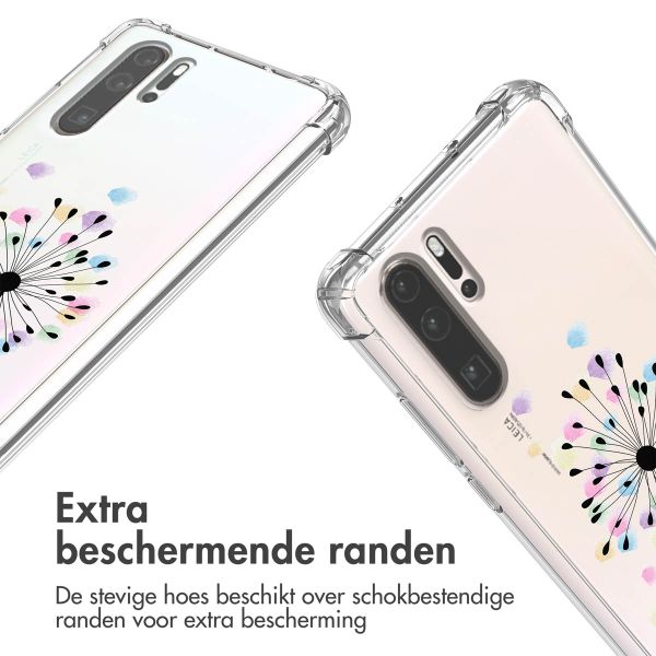 imoshion Design hoesje met koord Huawei P30 Pro - Sandstone Dandelion