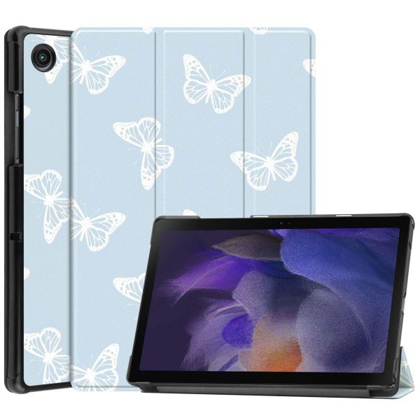 imoshion Trifold Design Bookcase Samsung Galaxy Tab A8 - Butterfly