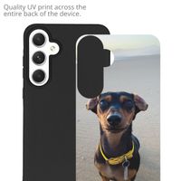 Ontwerp je eigen gel hoesje Samsung Galaxy A55 - Zwart