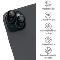 imoshion 2 Pack Camera lens protector Apple iPhone 15 / 15 Plus - Black