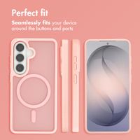imoshion Colour Guard Back Cover with MagSafe Samsung Galaxy S26 - Light Pink
