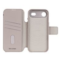 Decoded 2 in 1 Leather Detachable Wallet MagSafe Apple iPhone 17 Pro - Solid Clay