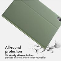 Accezz Classic Tablet Case Apple iPad 11 (2025) 11 inch A16 / iPad 10 (2022) 10.9 inch - Green