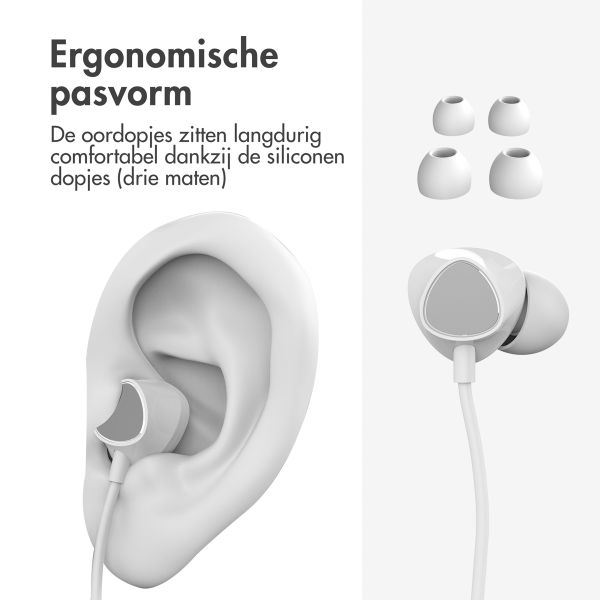 imoshion In-ear oordopjes - Bedrade oordopjes - USB-C aansluiting - Wit