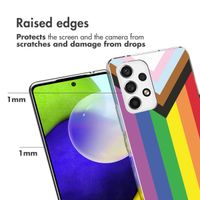 imoshion Design hoesje Samsung Galaxy A53 - Rainbow flag