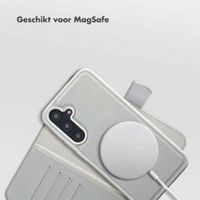 Selencia Olyn Uitneembare Bookcase met MagSafe Samsung Galaxy A55 - Grijs