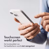 Accezz Gehard Glas Privacy Screenprotector + Applicator Apple iPhone 13 / 13 Pro / 14 / 16e