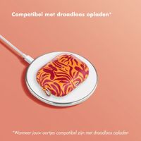 Selencia Vivid Case  Apple Airpods Pro 3 - Tropical Vibes Apricot