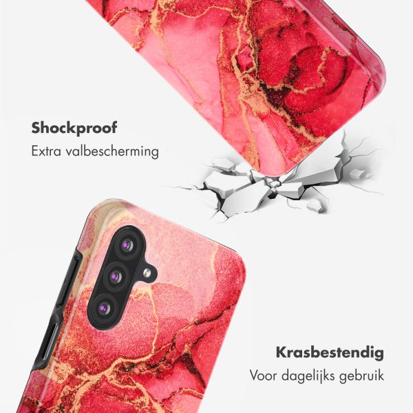 Selencia Vivid Backcover Samsung Galaxy A26 - Rosy Marble