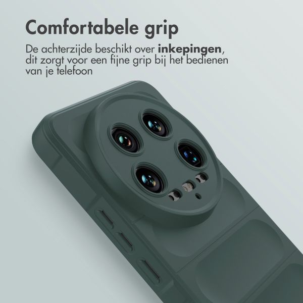 imoshion EasyGrip Backcover Xiaomi 14 Ultra - Donkergroen