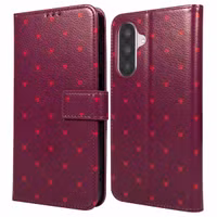 imoshion Design Bookcase Samsung Galaxy A26 - Crush Check Coral Dust