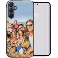 Ontwerp je eigen hardcase hoesje Samsung Galaxy A55 - Zwart