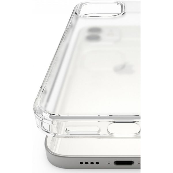 Ringke Fusion Backcover iPhone 12 Mini - Mat Transparant