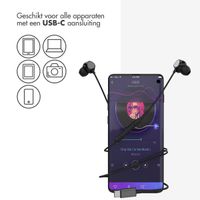 imoshion In-ear oordopjes - Bedrade oordopjes - Met USB-C aansluiting - Zwart