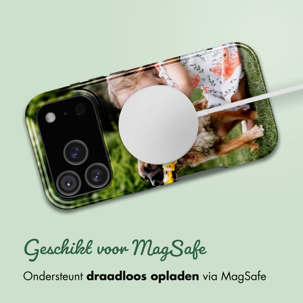 Ontwerp je eigen tough case met MagSafe Apple iPhone 17 Pro - Wit