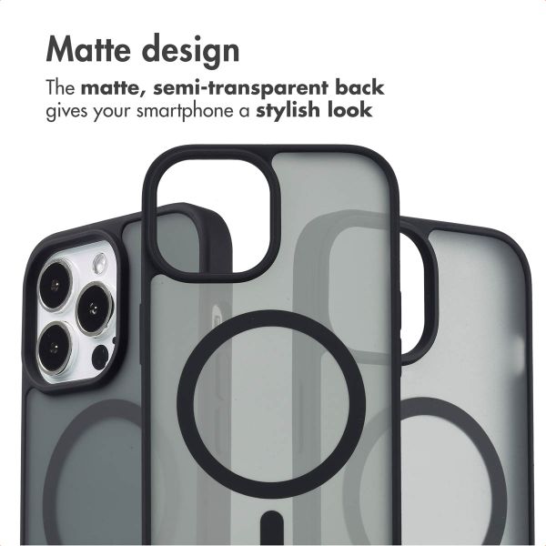imoshion Colour Guard Back Cover with MagSafe Apple iPhone 13 Pro - Black
