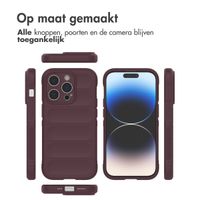 imoshion EasyGrip Backcover iPhone 14 Pro - Aubergine