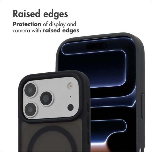 imoshion Colour Guard Back Cover with MagSafe Apple iPhone 17 Pro - Black