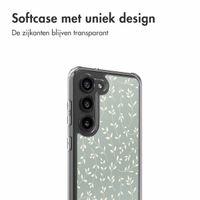 imoshion Design hoesje Samsung Galaxy S23 - Smoke Green Flowers