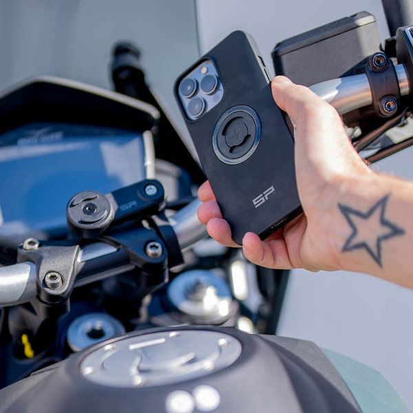 SP Connect Moto Mount LT - Telefoonhouder motor(fiets) - Universele houder voor SPC+ hoesjes - Zwart