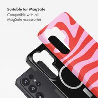 Selencia Vivid Back Cover with MagSafe Samsung Galaxy S26 Ultra - Dream Swirl Pink