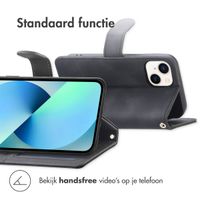 imoshion Bookcase met koord Apple iPhone 13 - Zwart