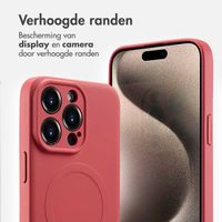 imoshion Color Backcover met MagSafe Apple iPhone 15 Pro Max - Dusty Rose