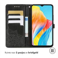 imoshion Mandala Bookcase Oppo A18 / Oppo A38 - Zwart