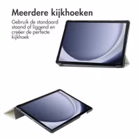 imoshion Trifold Bookcase Samsung Galaxy Tab A9 Plus - Lichtgroen