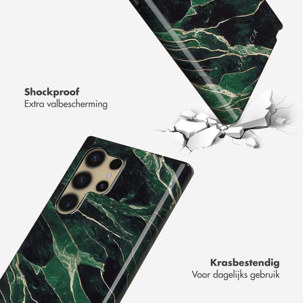 Selencia Vivid Backcover Samsung Galaxy S24 Ultra - Chic Marble Quartz