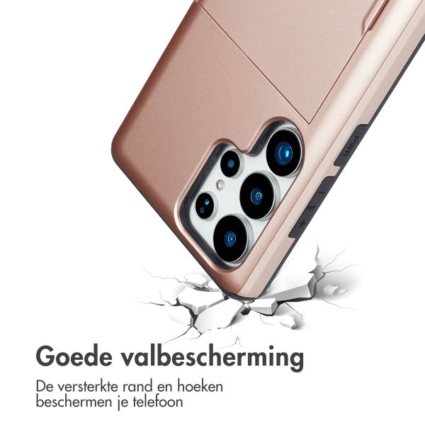 imoshion Backcover met pasjeshouder Samsung Galaxy S25 Ultra - Rosé Goud