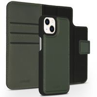 Accezz Premium Leather 2 in 1 Wallet Bookcase Apple iPhone 13 Mini - Groen