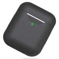 KeyBudz Elevate Protective Silicone Case Apple AirPods 1 / 2 - Black