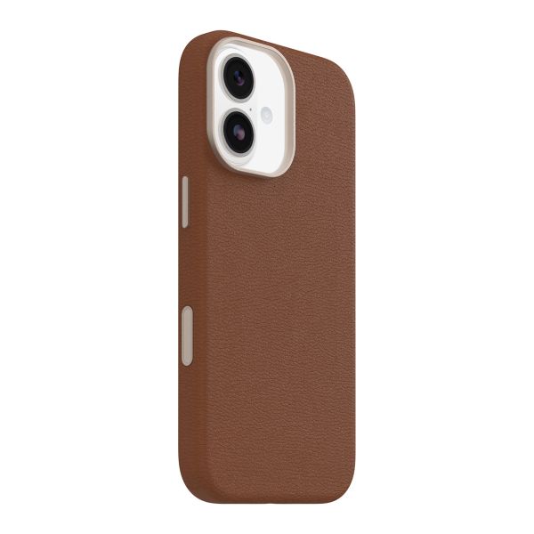 OtterBox Symmetry Cactus leren Backcover met MagSafe Apple iPhone 17 - Desert Sadle