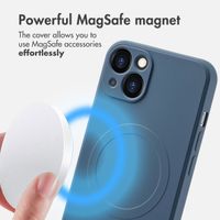 imoshion Colour Back Cover with MagSafe Apple iPhone 13 - Dark Blue