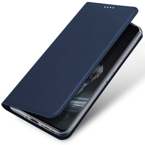 Dux Ducis Slim Softcase Bookcase OnePlus 12 - Donkerblauw