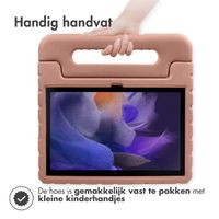 imoshion Kidsproof Backcover met handvat Samsung Galaxy Tab A8 - Dusty Pink