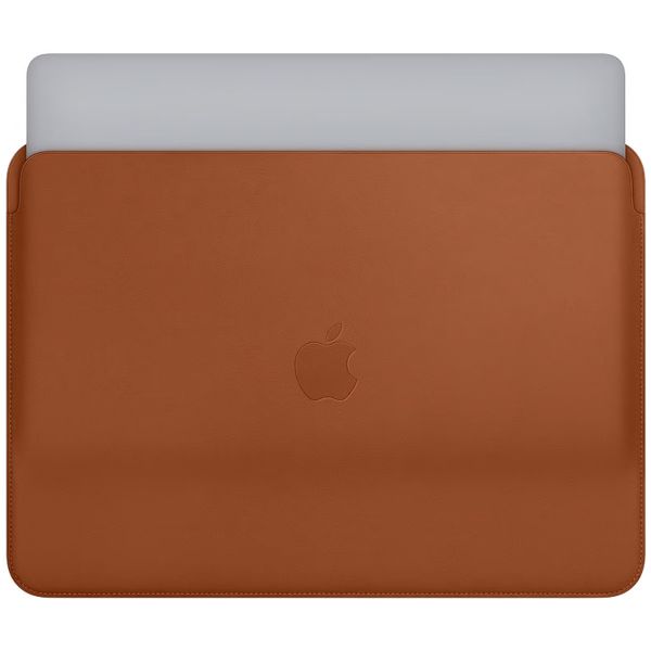 Apple Leather Sleeve MacBook 13 inch - Saddle Brown