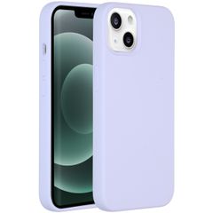 Accezz Liquid Silicone Backcover Apple iPhone 13 Mini - Paars
