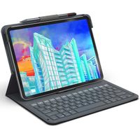 ZAGG Messenger Folio 2 Keyboard Case Apple iPad 11 (2025) 11 inch A16 / iPad 10 (2022) 10.9 inch - Charcoal