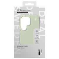 iDeal of Sweden Silicone Case met MagSafe Samsung Galaxy S26 Ultra - Sage Green