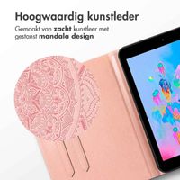 imoshion Mandala Bookcase Apple iPad 6 (2018) 9.7 inch / iPad 5 (2017) 9.7 inch / Air 2 (2014)/Air 1 (2013) - Rose Gold