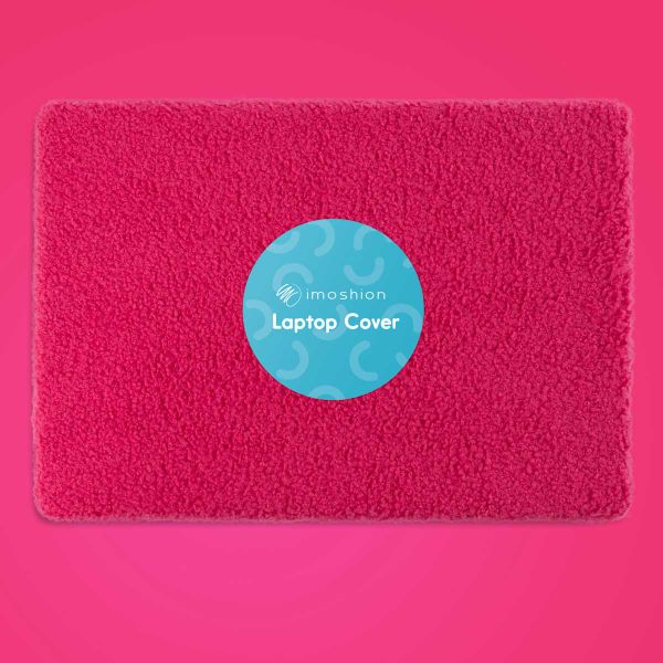 imoshion Teddy Hard Cover Apple MacBook Air 13 inch (2022 / 2024 M3 chip / 2025 M4 chip) - Hot Pink